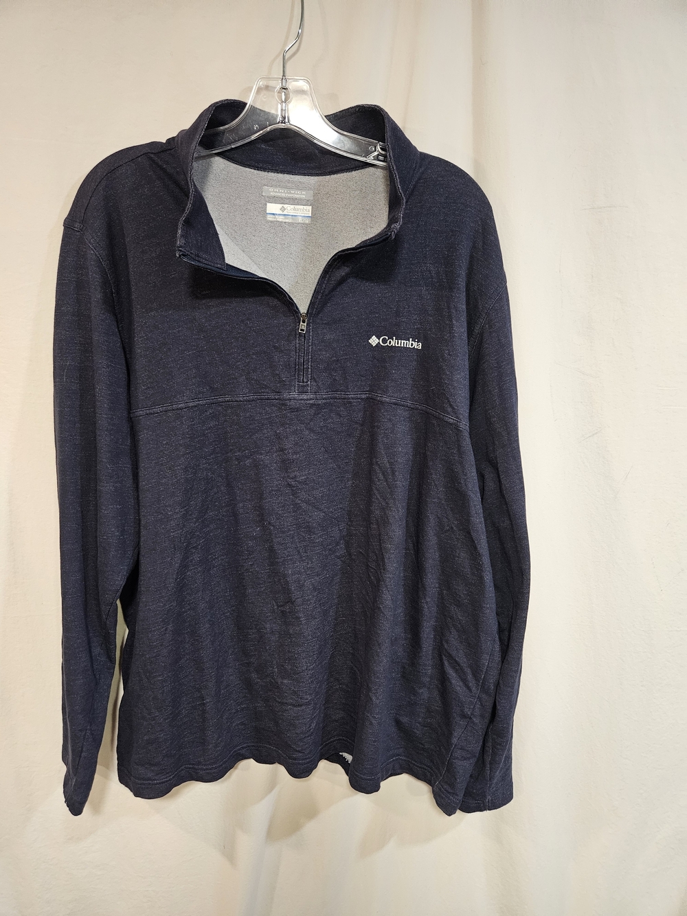 Columbia Men’s Dark Navy Quarter-Zip Pullover